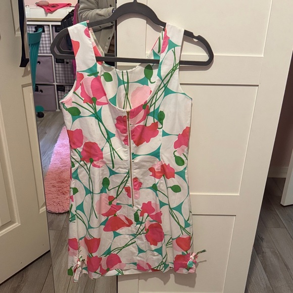 Lilly Pulitzer Pink and Green Floral Dress Sample - Picture 5 of 5